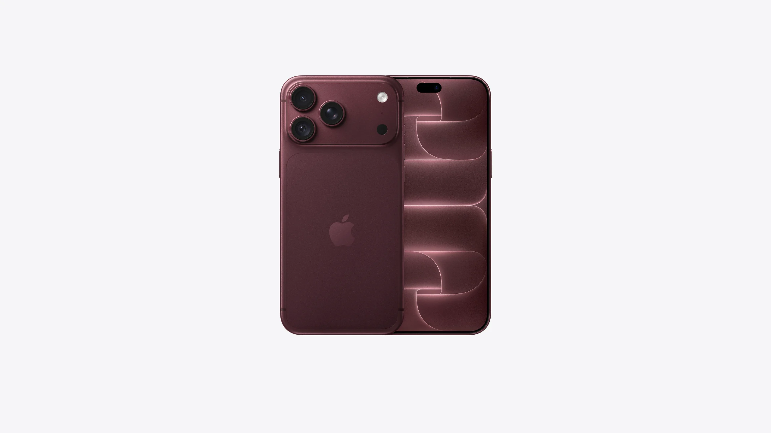 iPhone 18 Pro Max en color borgoña